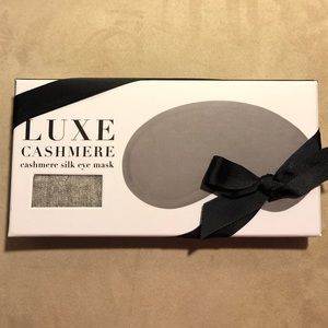 Luxe Pure Cashmere Hot/Cold Sleep Eye Pillow Mask